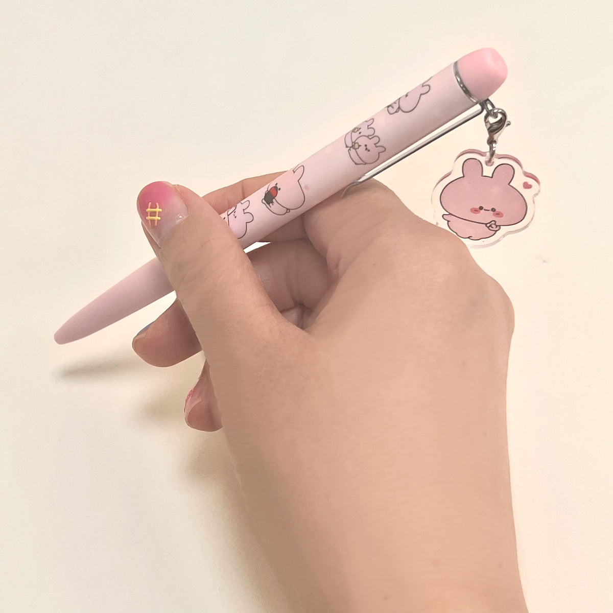 【あさみみちゃん】チャーム付きボールペン(あさみみちゃん 大人気シーンよせあつめシリーズ) 【2月中旬発送】