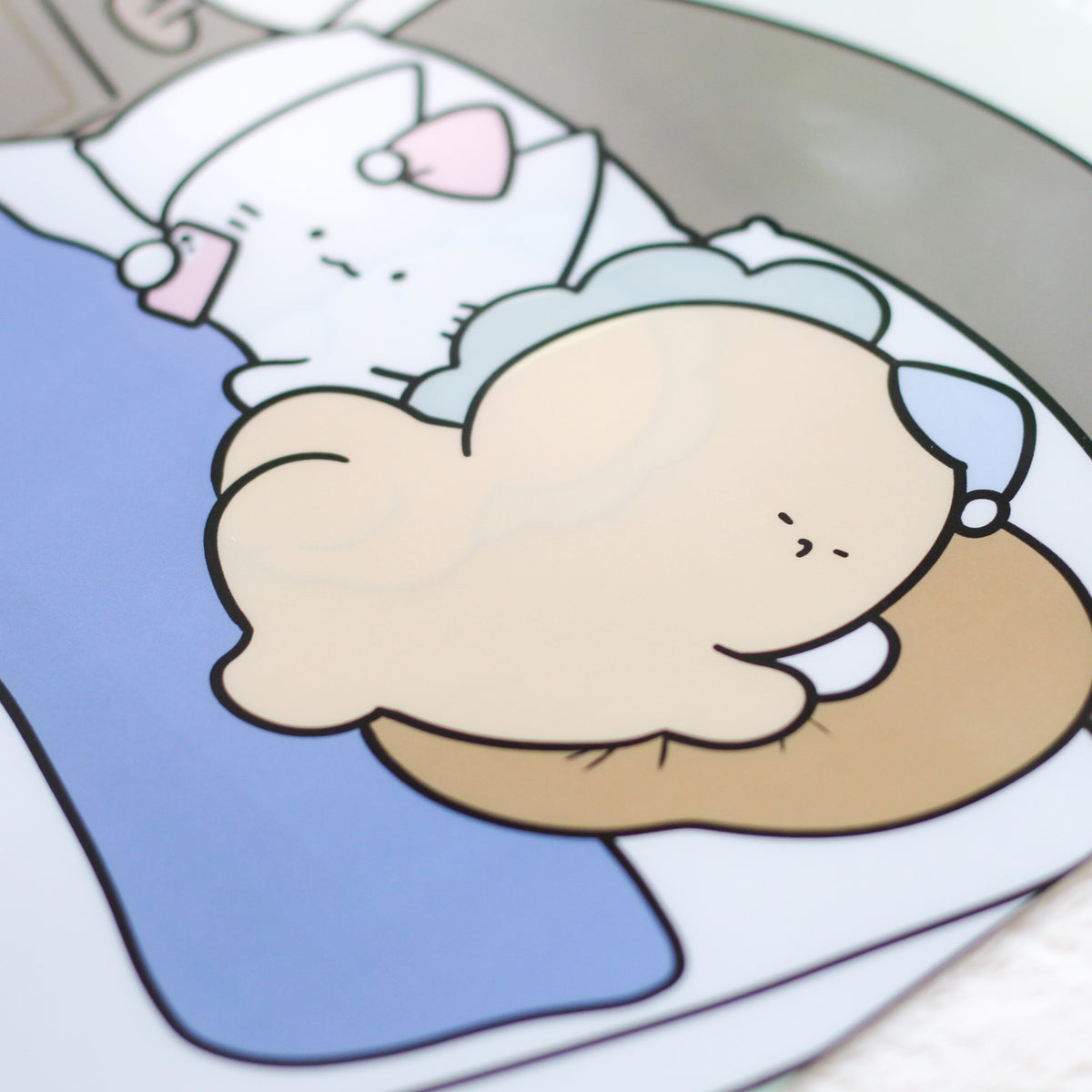 【困りザウルス】なでなでやめないで!A4クリアファイル