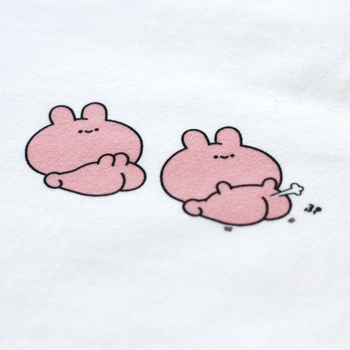 【あさみみちゃん】おなら『ぷ』長袖プリントTシャツ