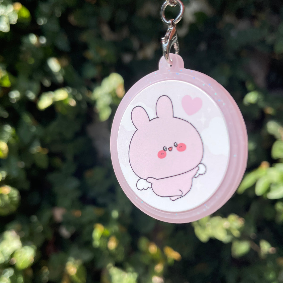 【あさみみちゃん】天使あさみみ_ラバーキーホルダー(ASAMIMI BASIC 2024 March)【5月中旬発送】