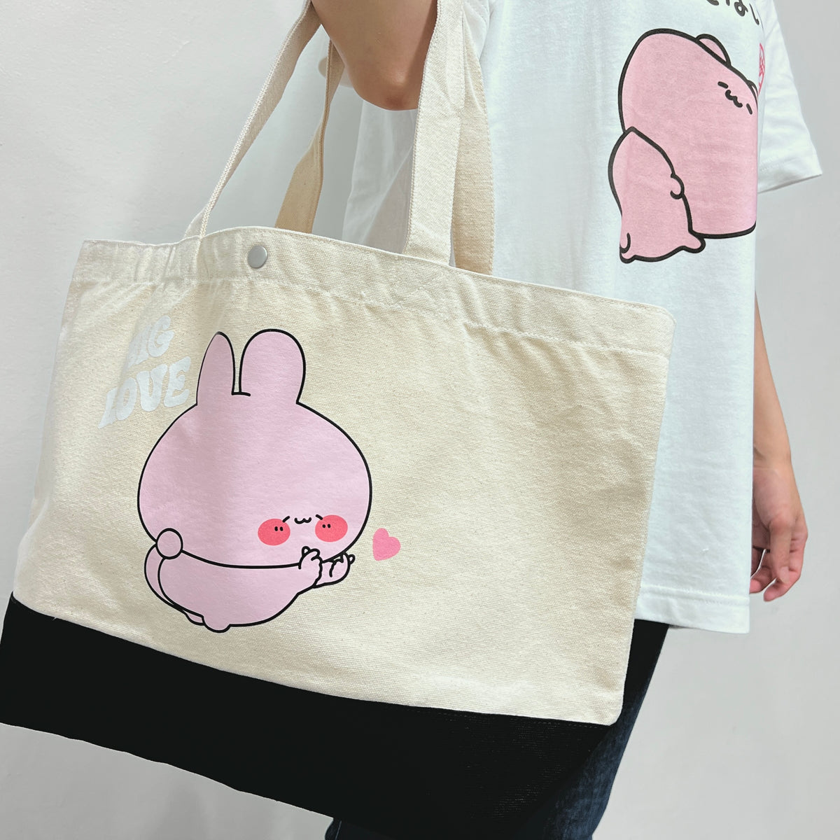 【あさみみちゃん】2WAYトートバッグ【9月下旬発送】