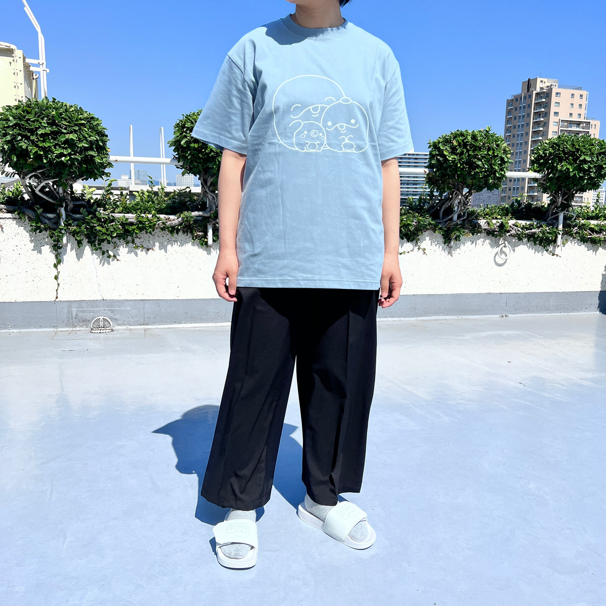 【親子イルカ】ベーシックTシャツ【9月下旬発送】