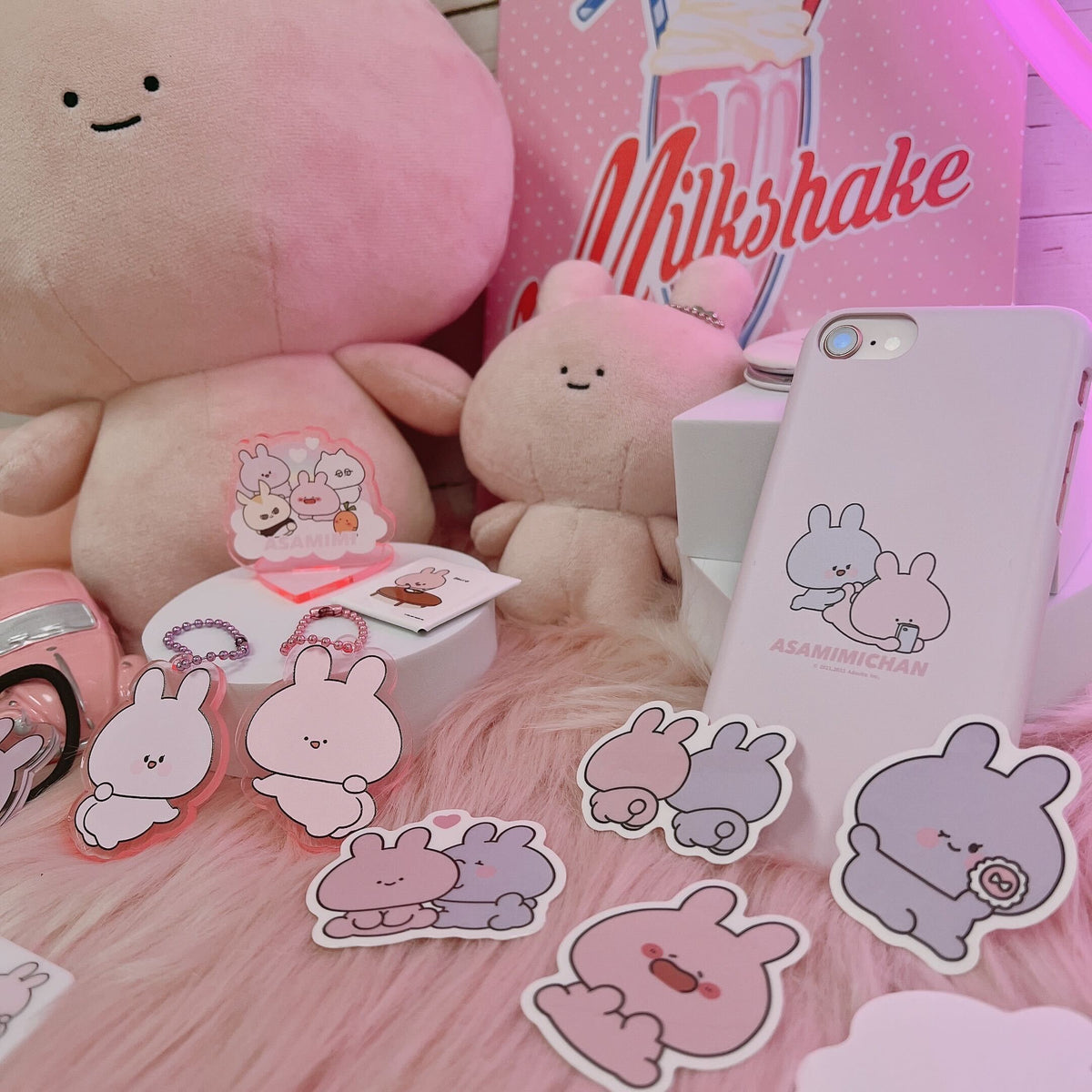 【あさみみちゃん】マットタイプiPhoneケース(あさみみ BASIC 2023April)【6月上旬発送】
