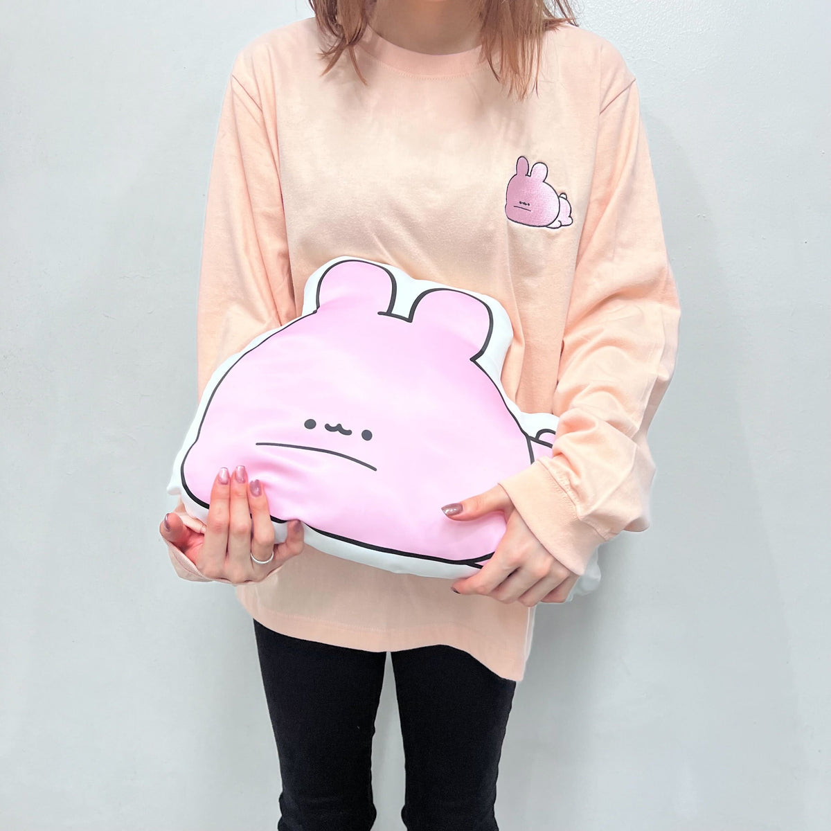【あさみみちゃん】だらむに♡裏表ダイカットクッション