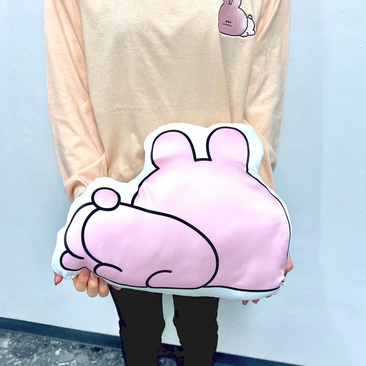 【あさみみちゃん】だらむに♡裏表ダイカットクッション