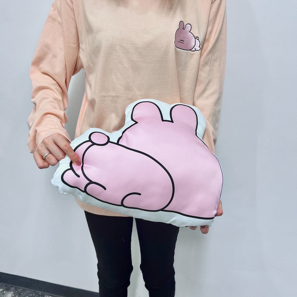 【あさみみちゃん】だらむに♡裏表ダイカットクッション