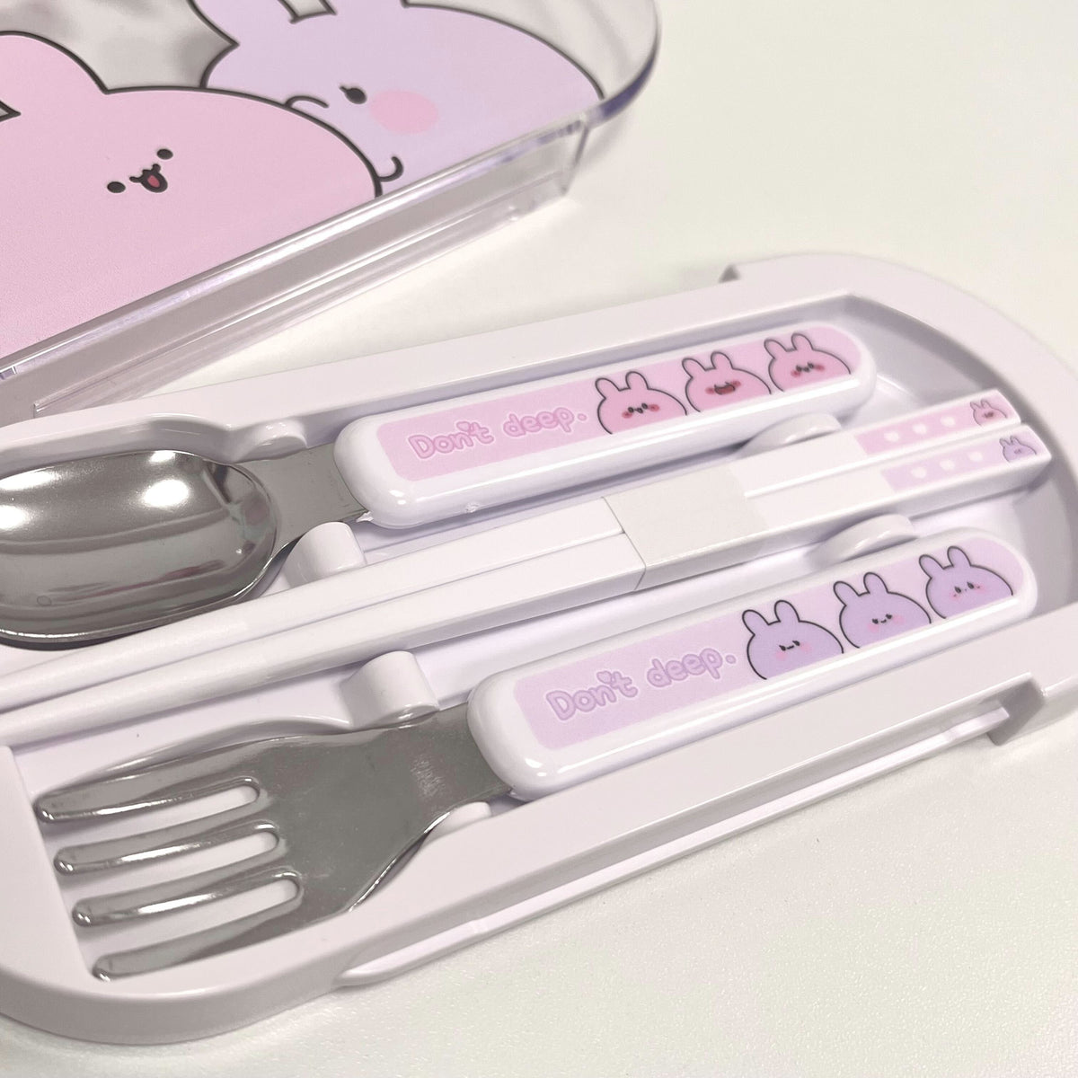 【あさみみちゃん】カトラリー3点セット(あなたをお守り!シリーズ)