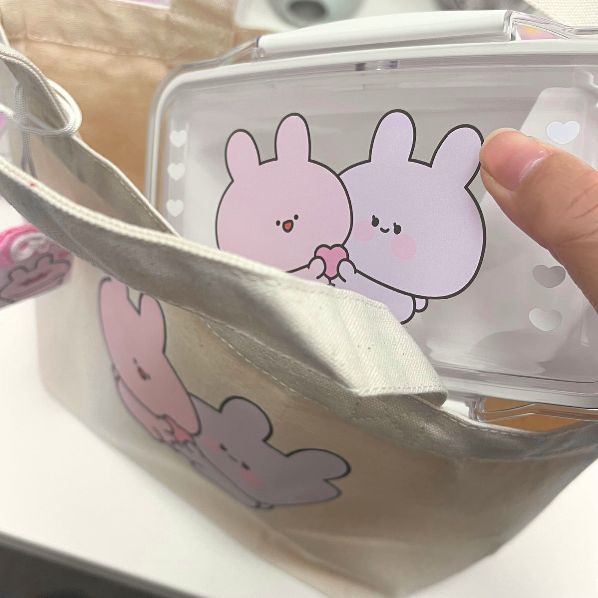 【あさみみちゃん】ランチトート(あなたをお守り!シリーズ)