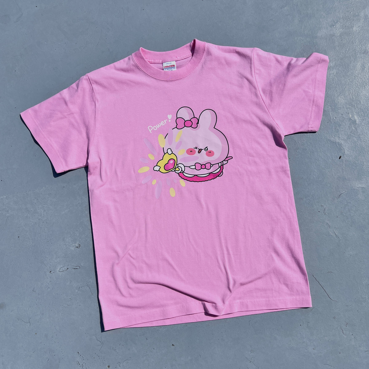 【あさみみちゃん】魔法少女あさみみTシャツ(ステッカー付き)【10月中旬発送】