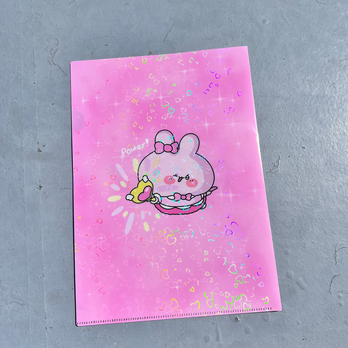 【あさみみちゃん】魔法少女あさみみキラキラA4クリアファイル