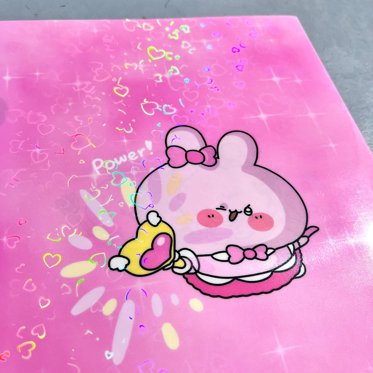【あさみみちゃん】魔法少女あさみみキラキラA4クリアファイル