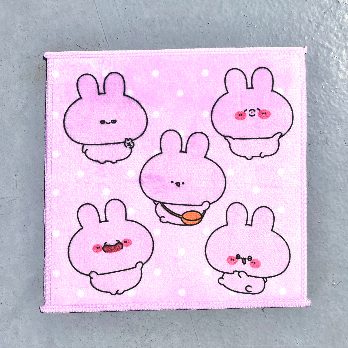 【あさみみちゃん】いろんなあさみみハンカチタオル