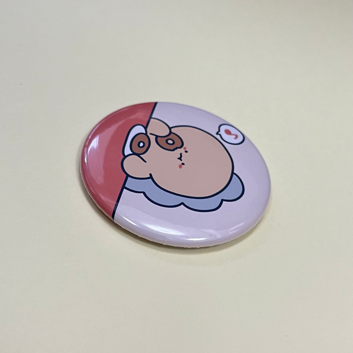 【困りザウルス】缶ミラー