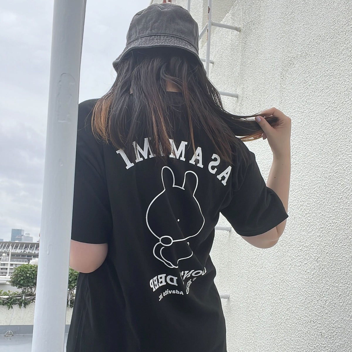 【あさみみちゃん】デニムバケットハット(あさみみBASIC May)【7月中旬発送】