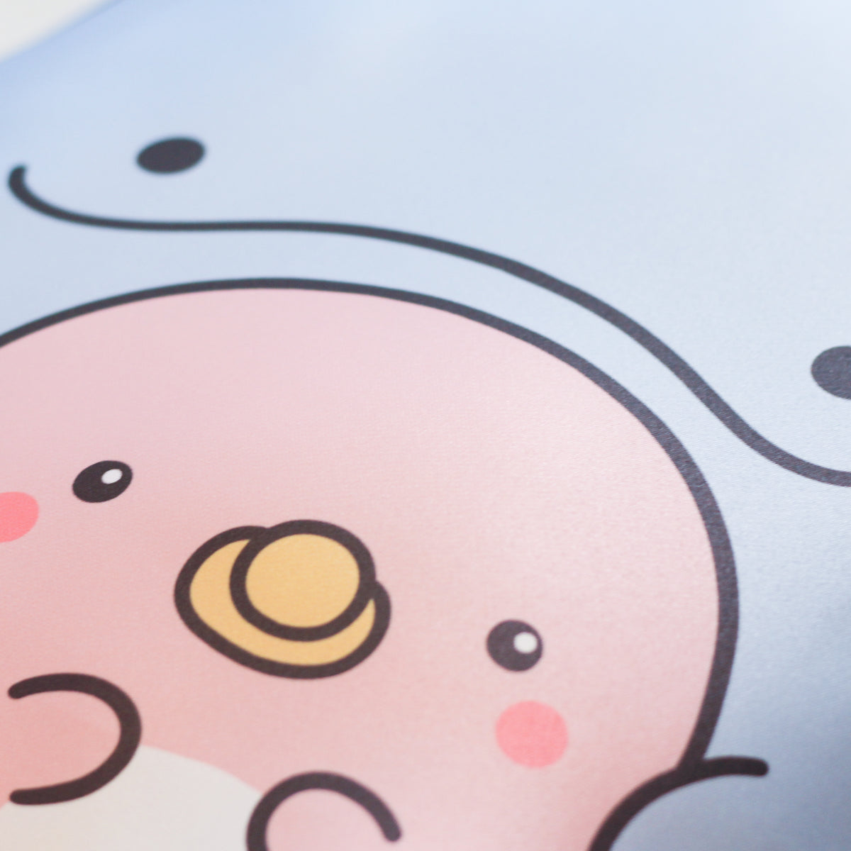 【親子イルカ】ピーちゃん大好き❣️ダイカットクッション