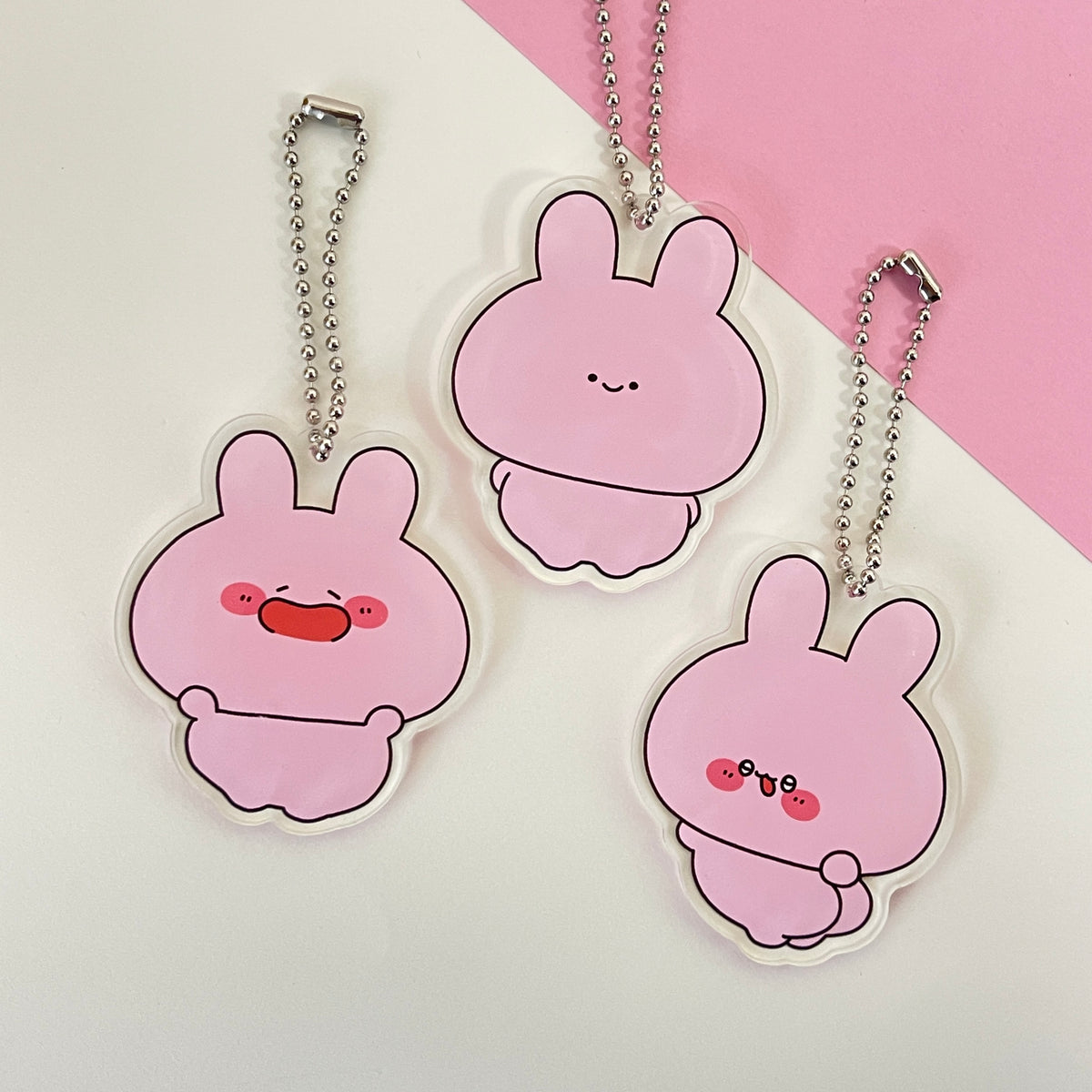 【あさみみちゃん】ランダムアクリルキーホルダー(全3種)【6月中旬発送】(ASAMIMI BASIC 2024 APRIL)