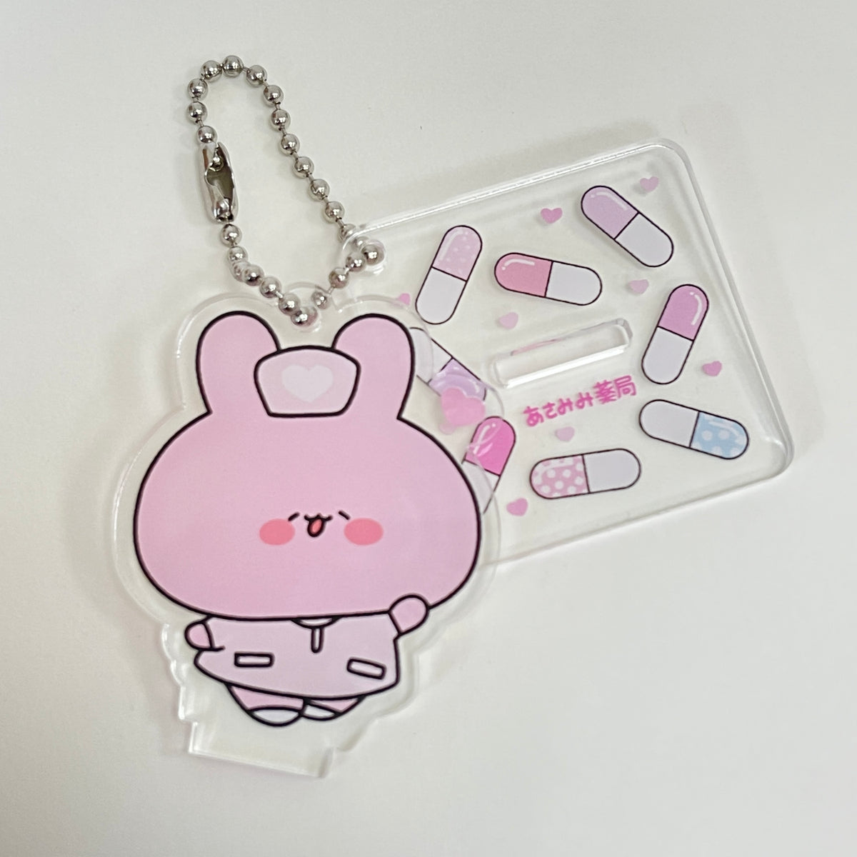 【あさみみちゃん】ナースあさみみアクスタキーホルダー【6月中旬発送】(ASAMIMI BASIC 2024 APRIL)