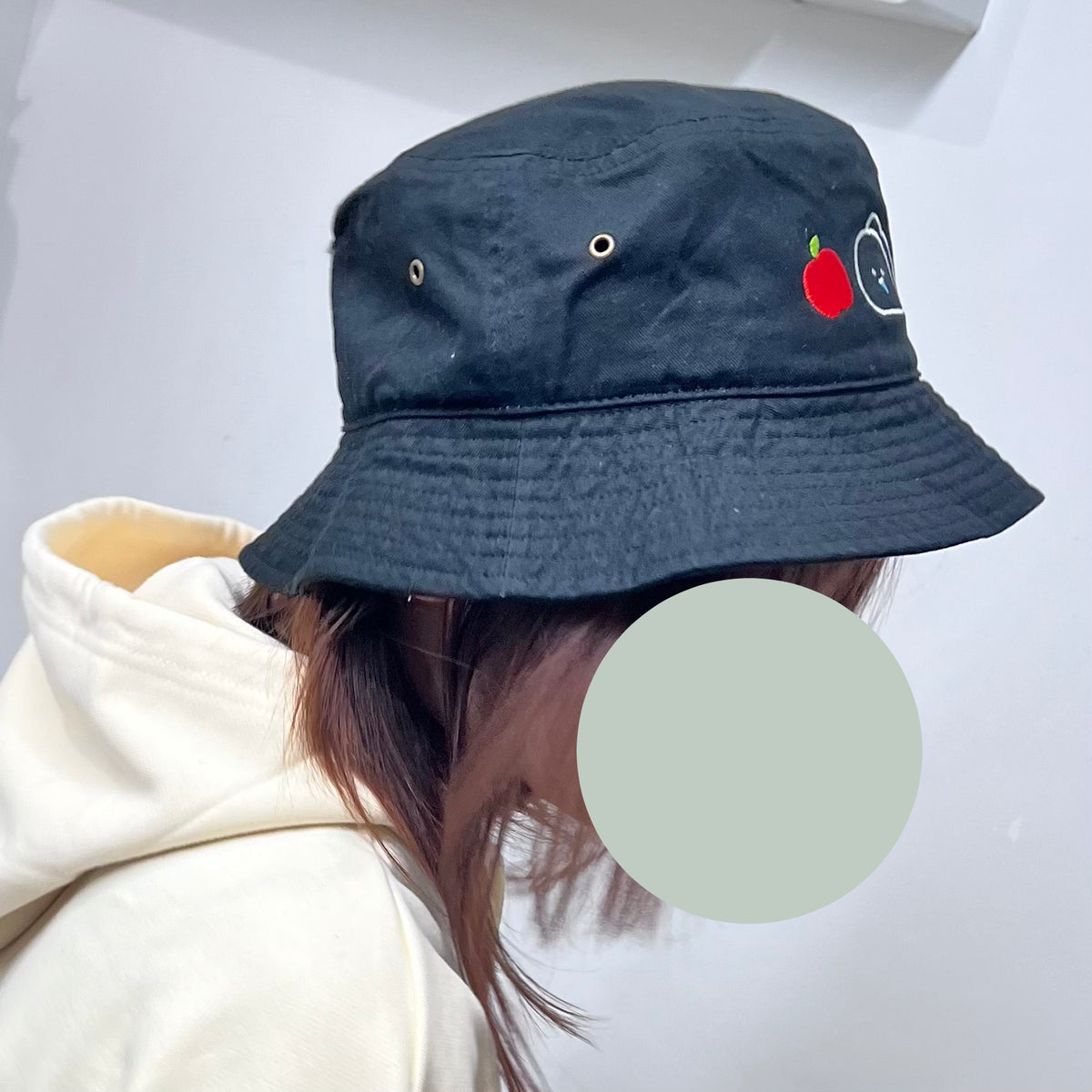 【困りザウルス】おなかぺこぺこ刺繍バケットハット【12月中旬発送】