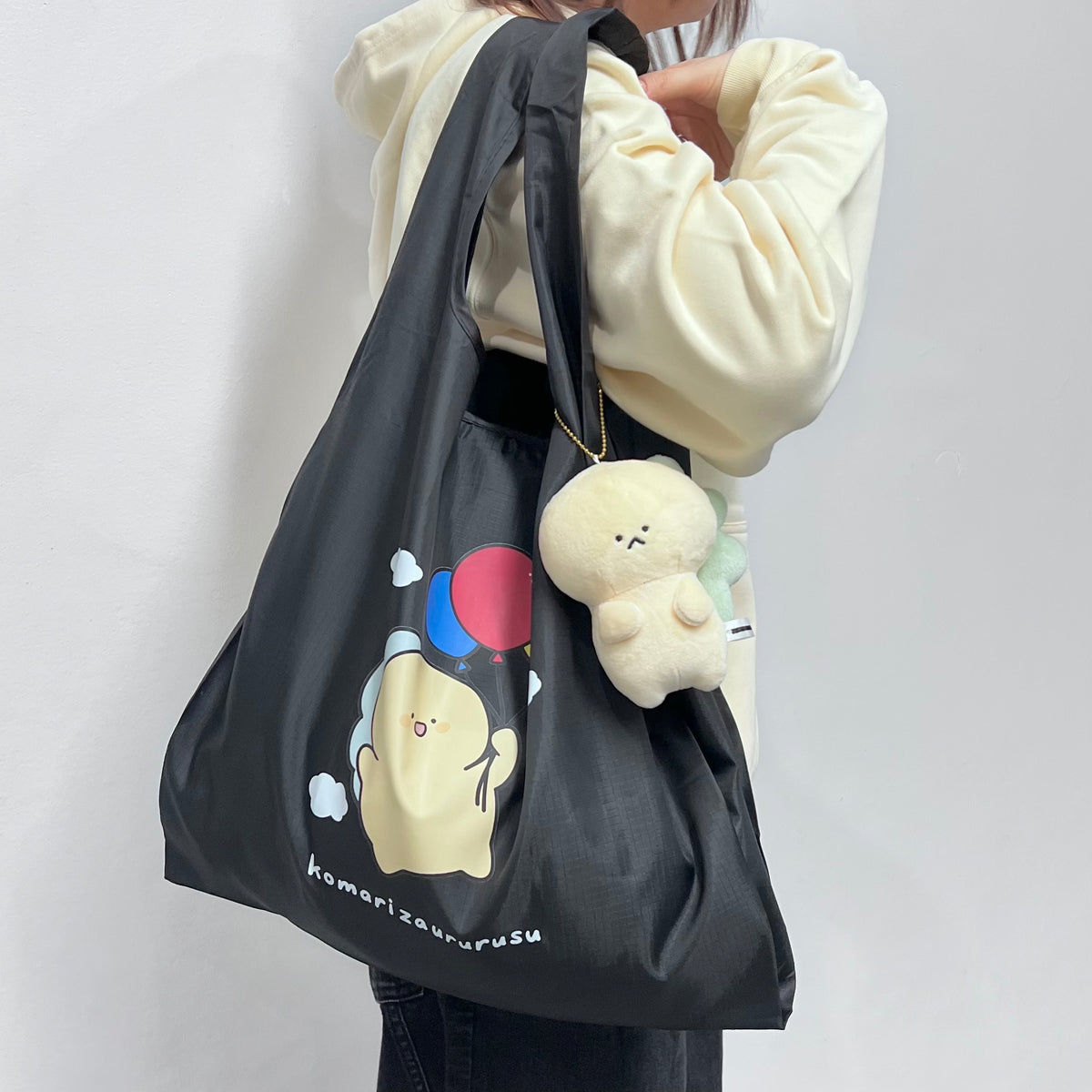 【困りザウルス】お出かけの必需品♪エコバッグ【12月中旬発送】