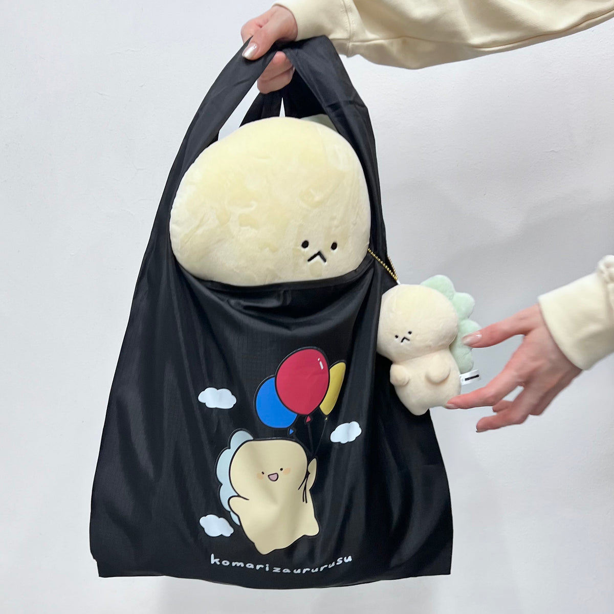 【困りザウルス】お出かけの必需品♪エコバッグ【12月中旬発送】