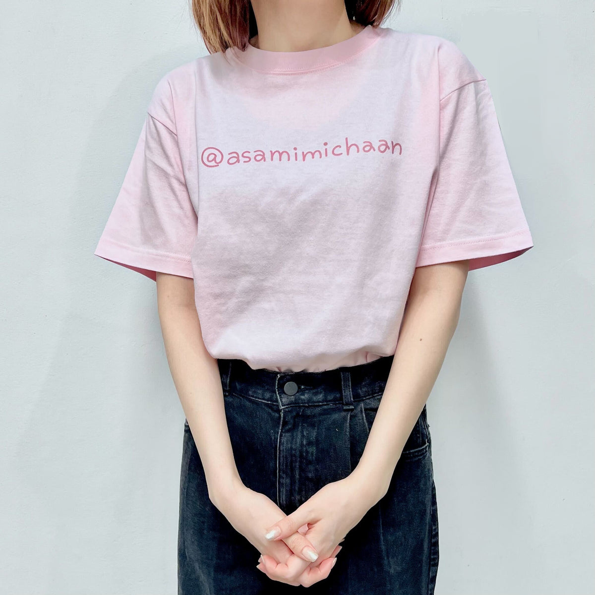 【あさみみちゃん】100万人記念❣プリントTシャツ【12月中旬発送】