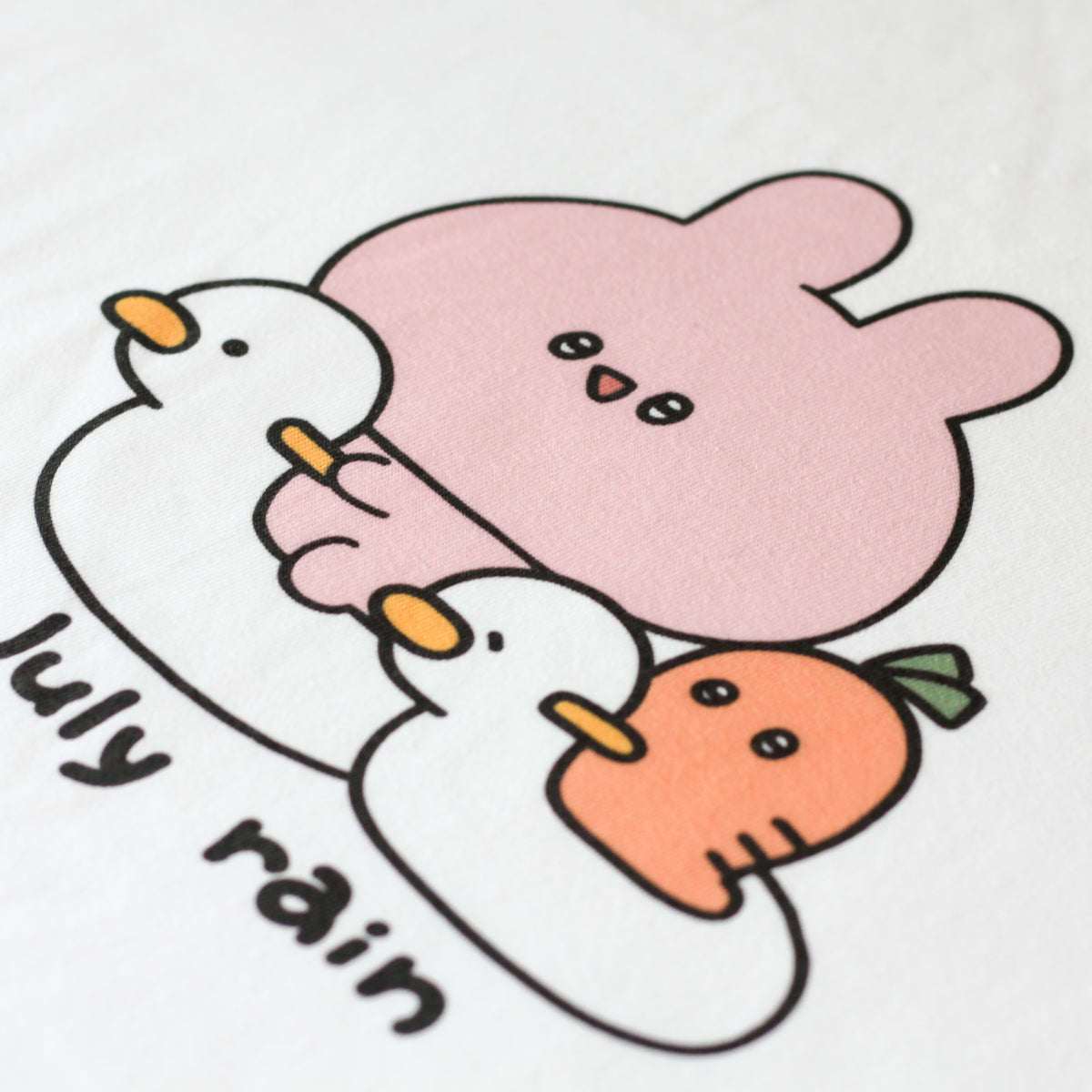 【あさみみちゃん】おまるの2人♪Tシャツ(7月の雨シリーズ)【1月下旬発送】