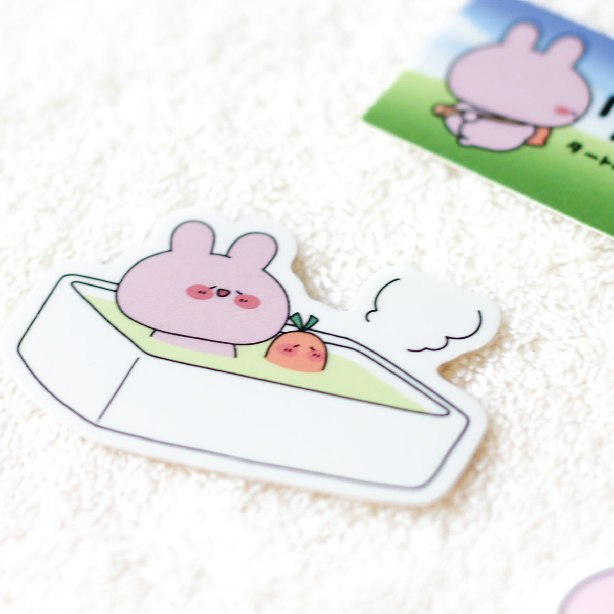 【あさみみちゃん】シーンがいっぱい♪ステッカー(5枚入り)(7月の雨シリーズ)
