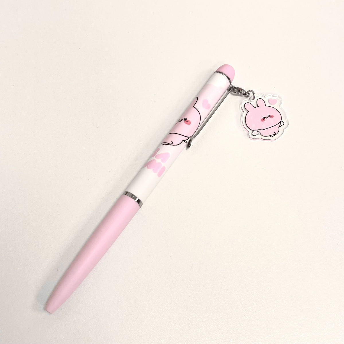 【あさみみちゃん】天使あさみみ_チャーム付きボールペン(ASAMIMI BASIC 2024 March)【5月中旬発送】