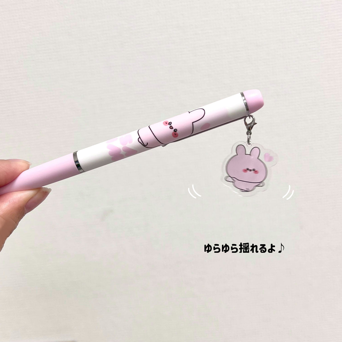 【あさみみちゃん】天使あさみみ_チャーム付きボールペン(ASAMIMI BASIC 2024 March)【5月中旬発送】