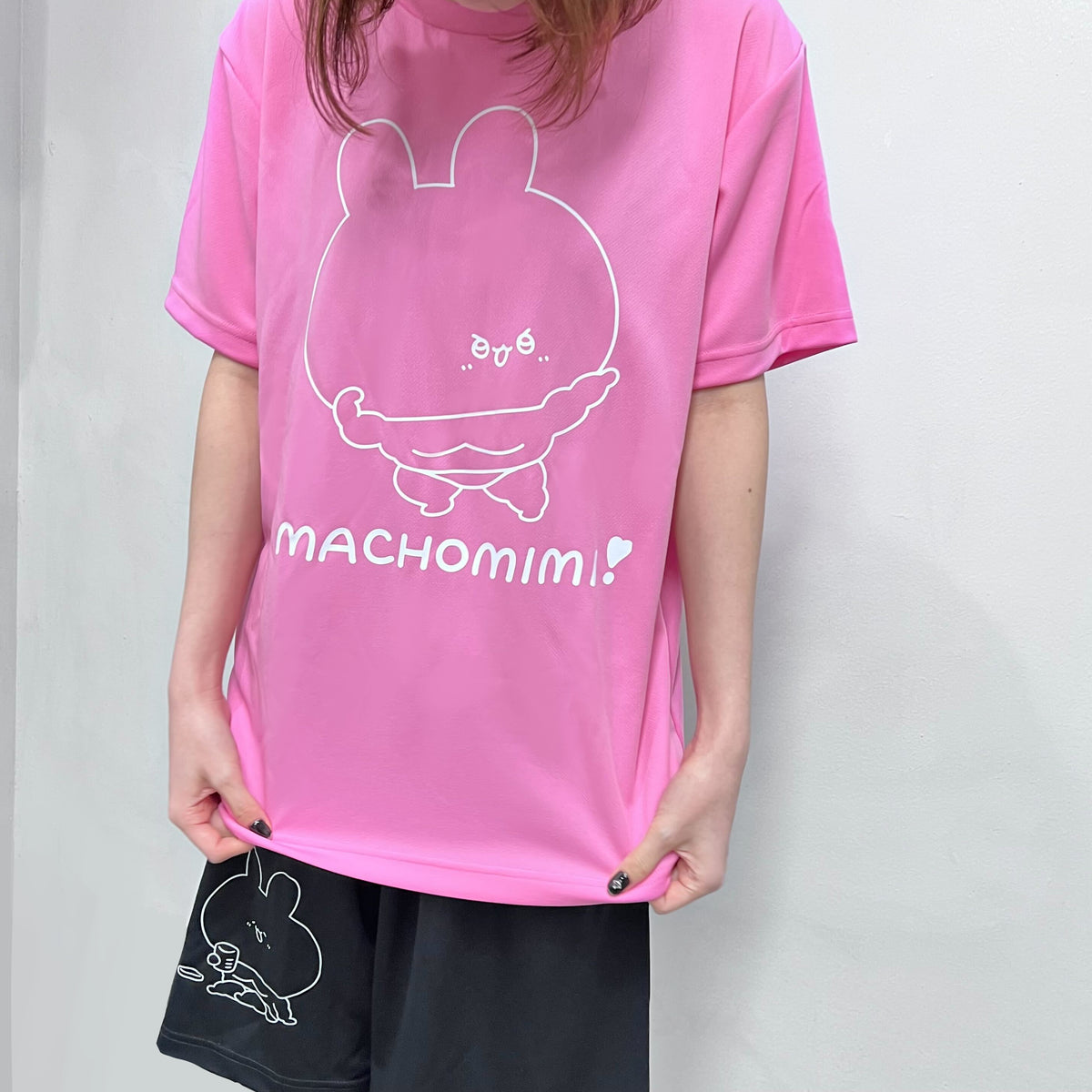 【あさみみちゃん】まちょみみ_ドライTシャツ(ASAMIMI BASIC 2024 March)【5月中旬発送】