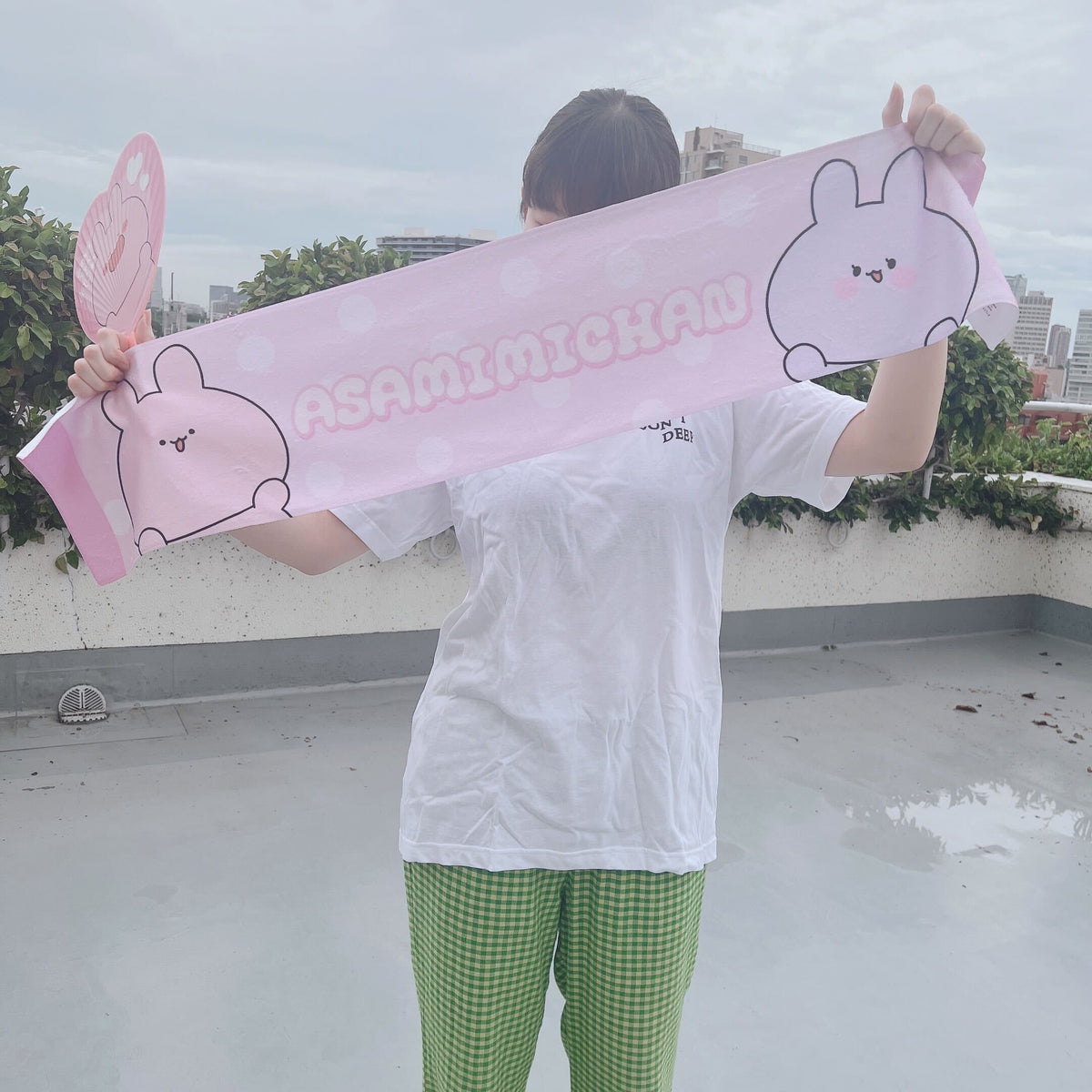 【あさみみちゃん】マフラータオル(あさみみBASIC 2023 June)【8月中旬発送】