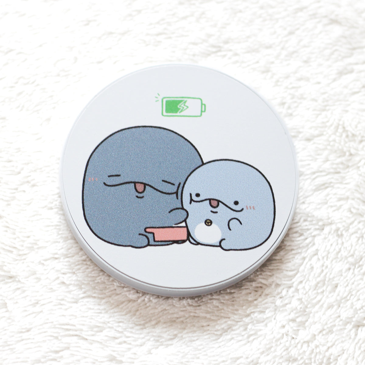 【親子イルカ】ピタッとくっついて充電♪MagSafeワイヤレス充電器【2月中旬発送】