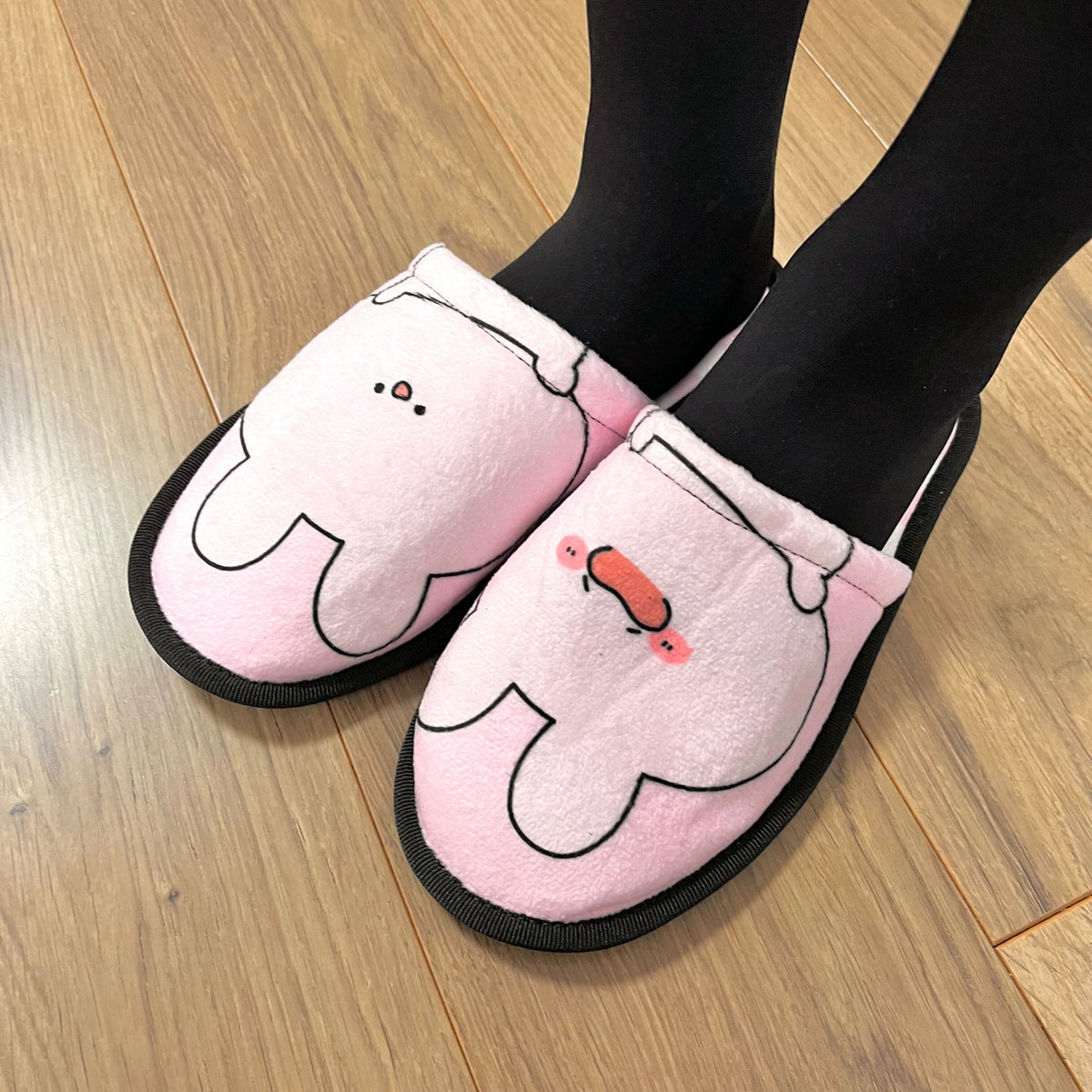 【あさみみちゃん】全面印刷!あさみみちゃんスリッパ(ASAMIMI BASIC 2024 March)【5月中旬発送】