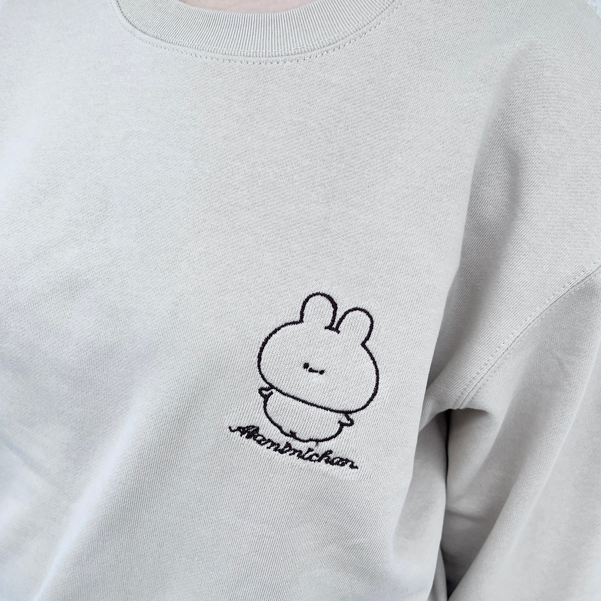 【あさみみちゃん】ワンポイント刺繍スウェット