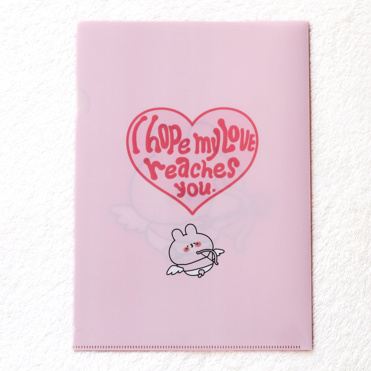 【あさみみちゃん】あさみみキューピッドクリアファイル