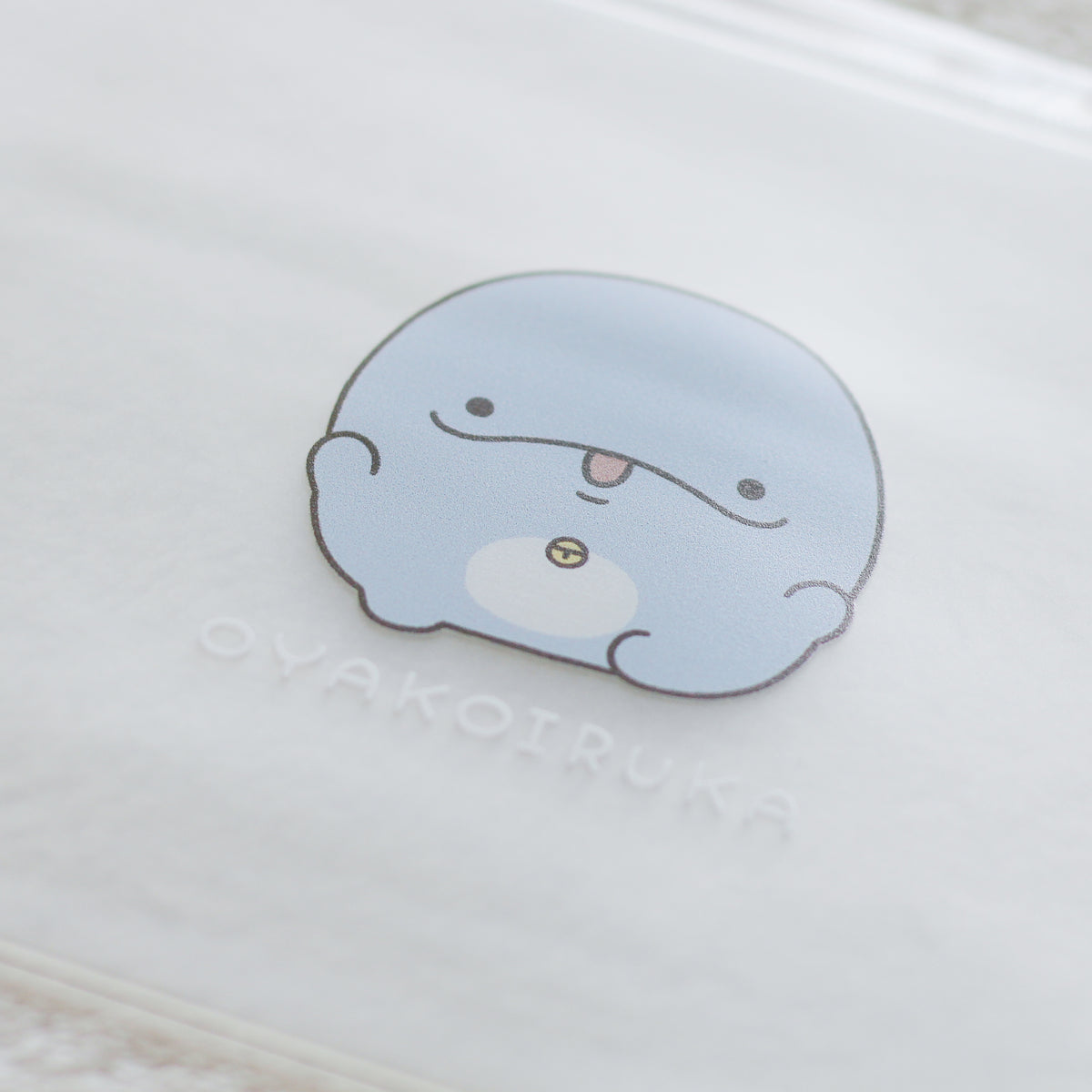 【親子イルカ】あれもこれもひとまとめ✨クリアスライダーポーチ【2月中旬発送】