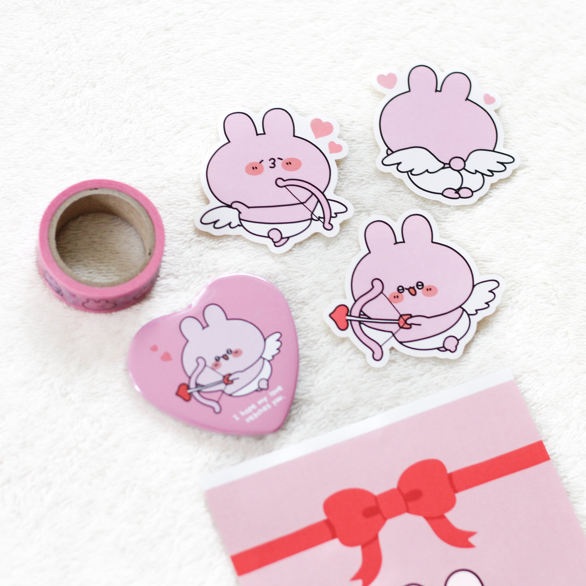 【あさみみちゃん】あさみみキューピッドラッピング袋(2枚入り)