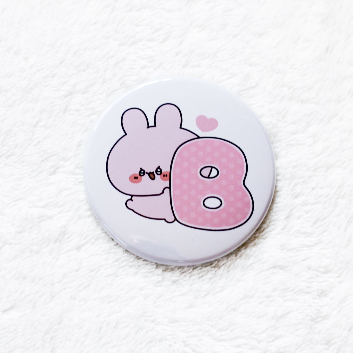 【あさみみちゃん】血液型缶バッジ(全4種)【3月中旬発送】