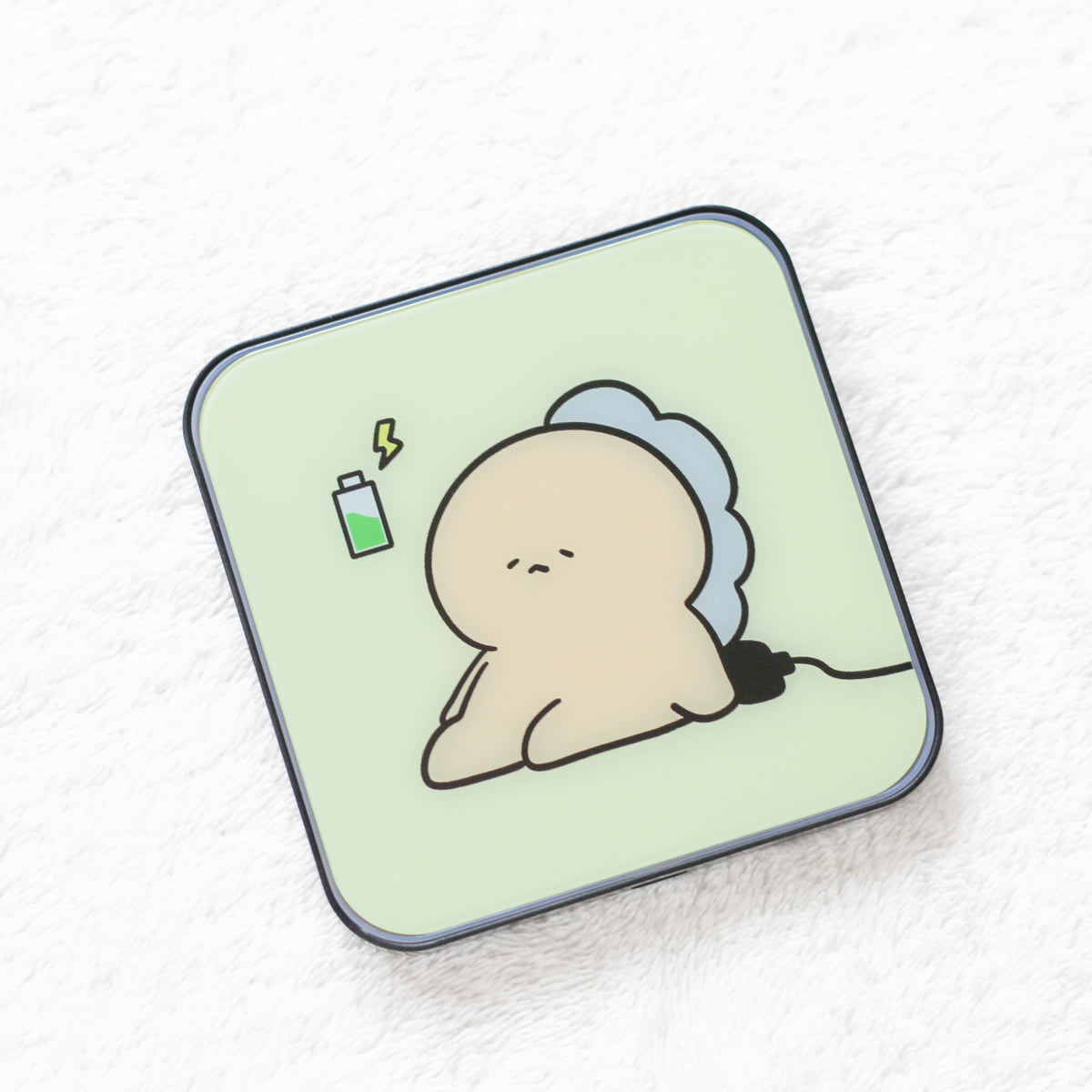 【困りザウルス】置くだけで充電♪Qiチャージャー【3月中旬発送】