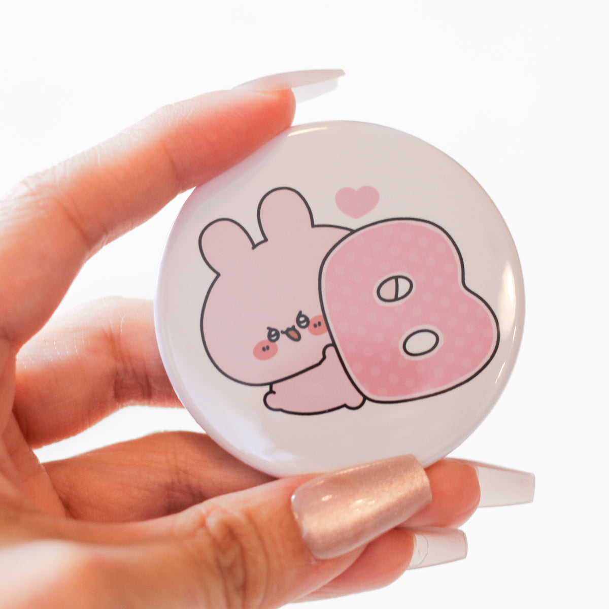 【あさみみちゃん】血液型缶バッジ(全4種)【3月中旬発送】