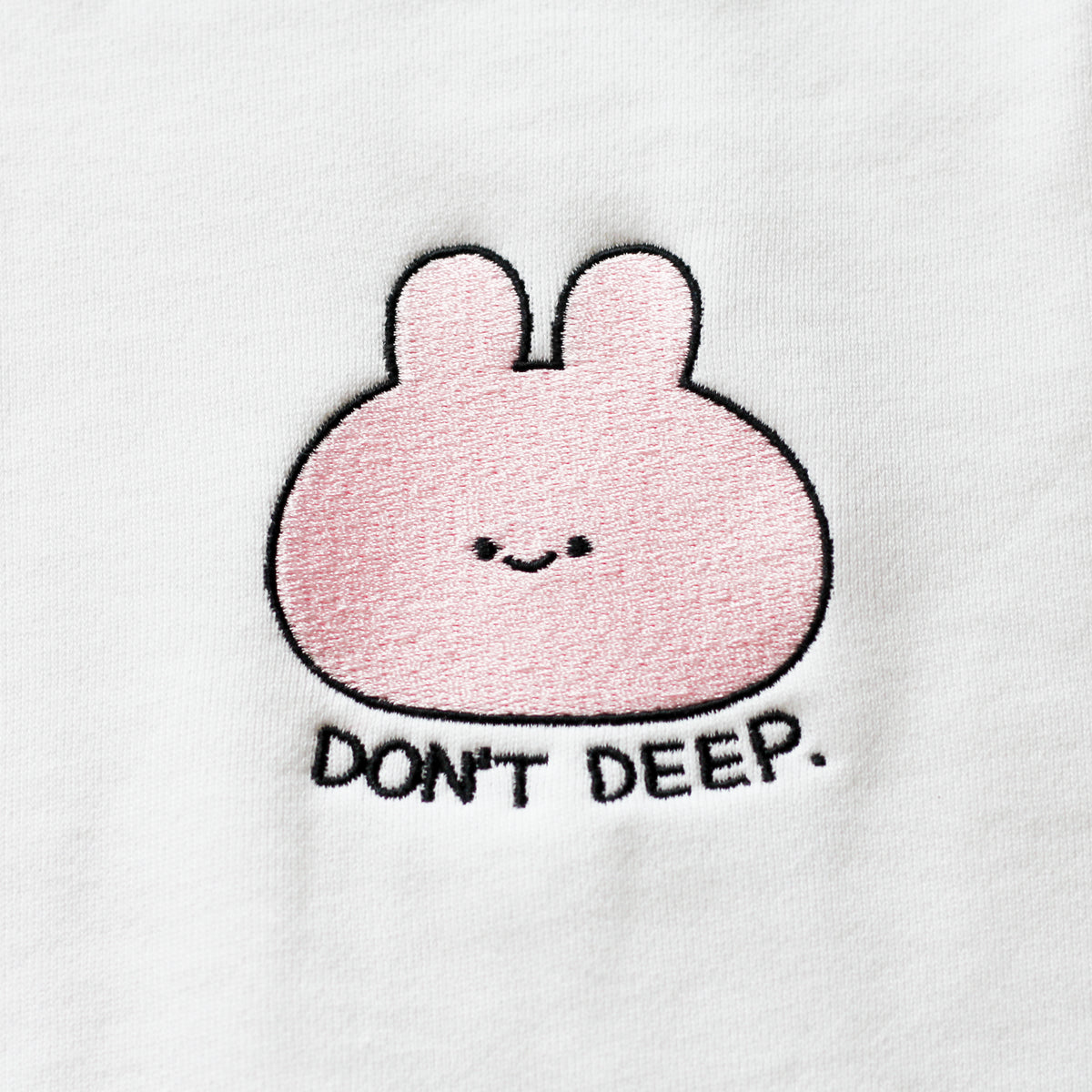 【あさみみちゃん】DON'T DEEP.刺繍キッズパーカー【3月中旬発送】
