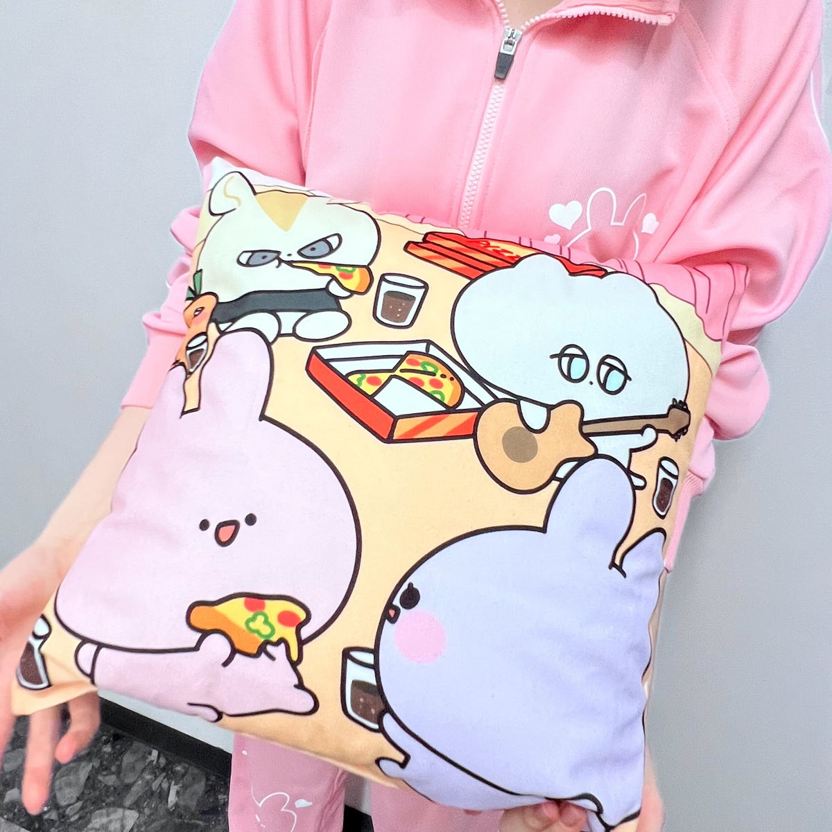 【あさみみちゃん】クッション(40cm)【6月中旬発送】(ASAMIMI BASIC 2024 APRIL)