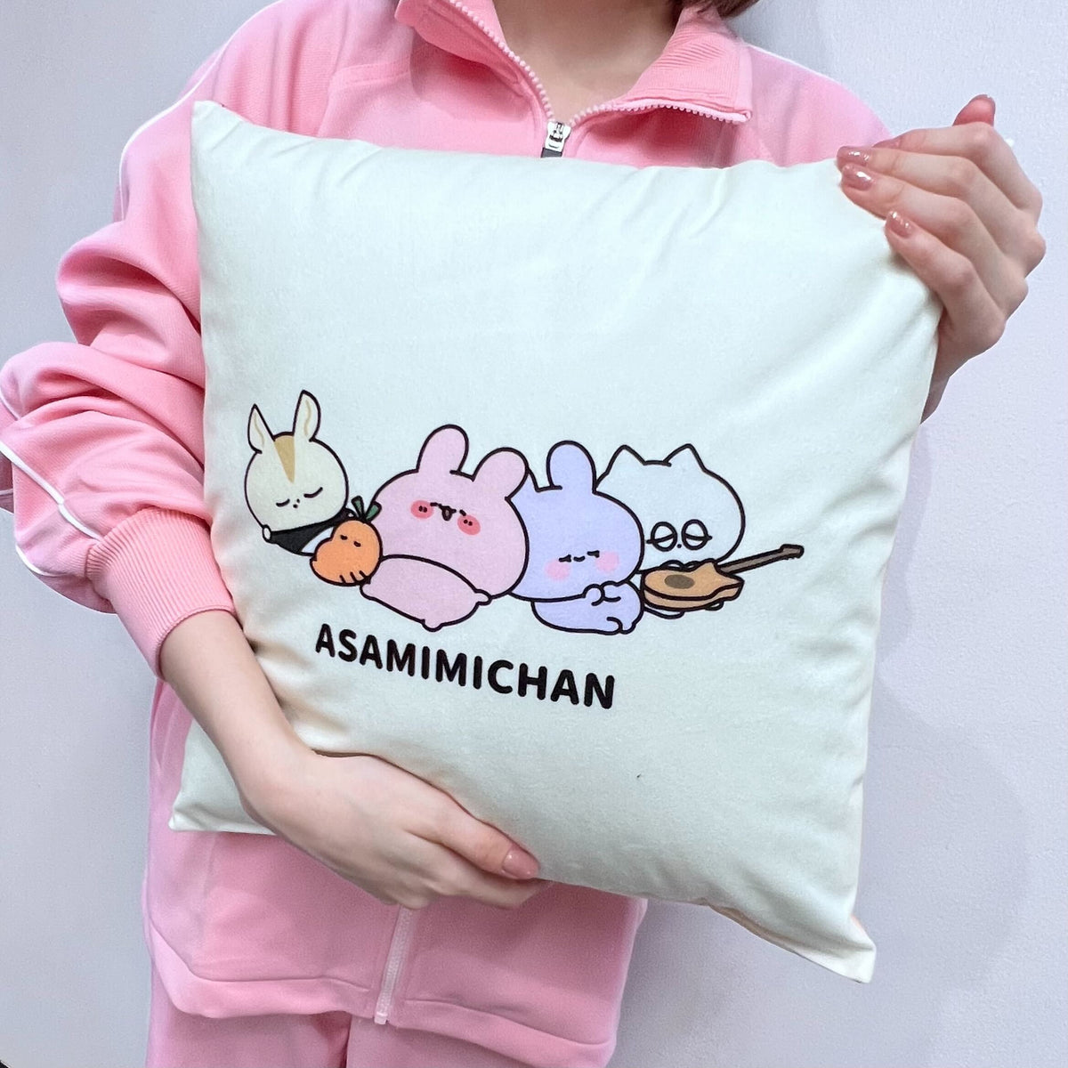 【あさみみちゃん】クッション(40cm)【6月中旬発送】(ASAMIMI BASIC 2024 APRIL)