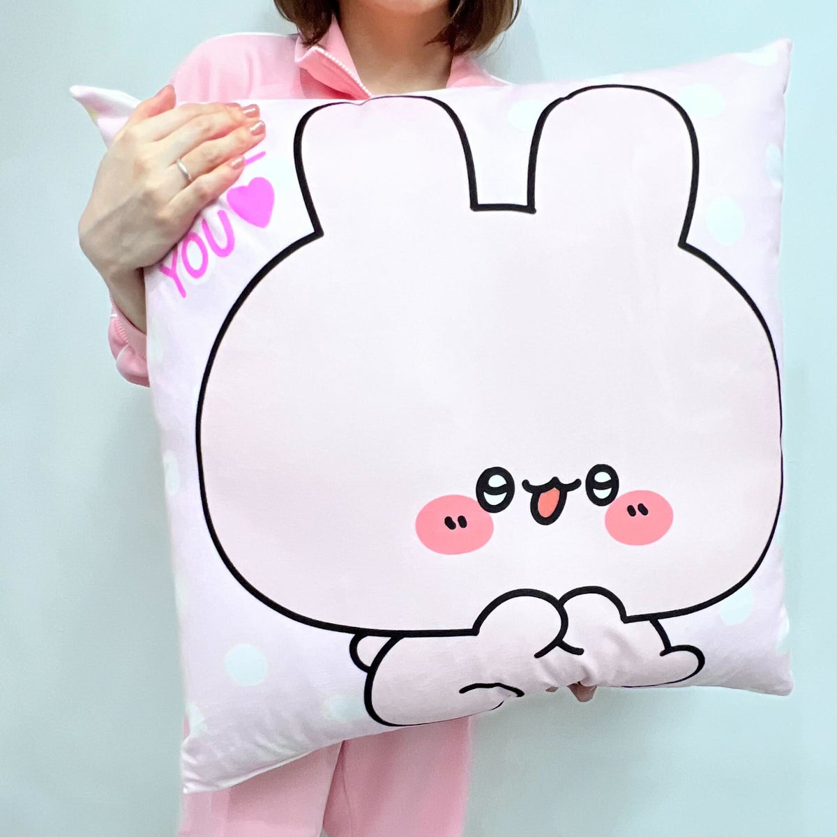 【あさみみちゃん】超BIGクッション(60cm)【6月中旬発送】(ASAMIMI BASIC 2024 APRIL)