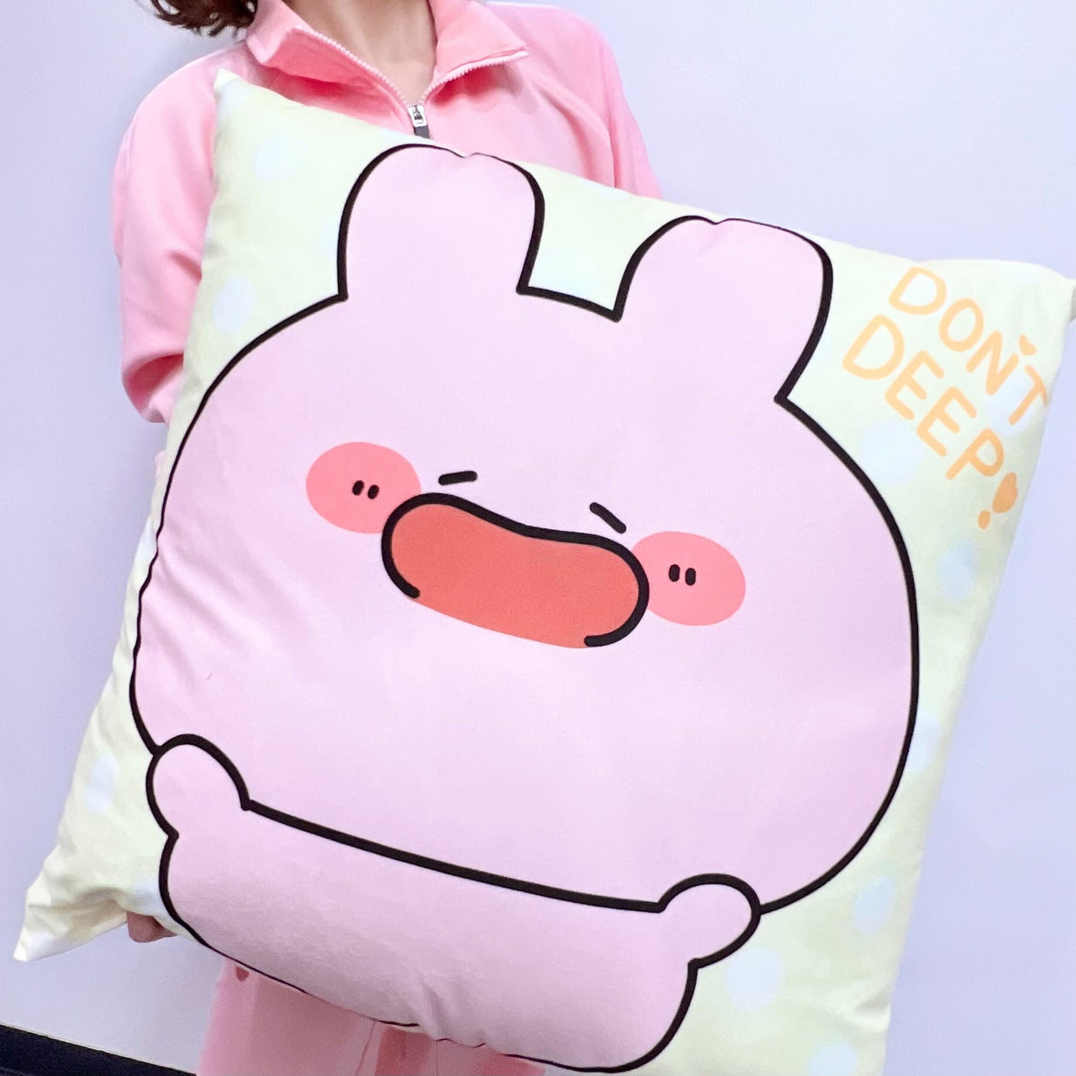 【あさみみちゃん】超BIGクッション(60cm)【6月中旬発送】(ASAMIMI BASIC 2024 APRIL)