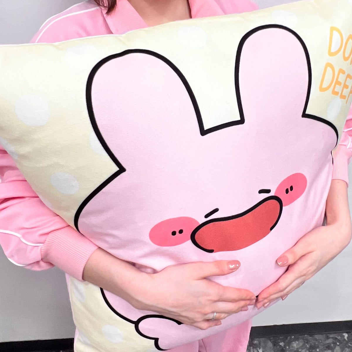 【あさみみちゃん】超BIGクッション(60cm)【6月中旬発送】(ASAMIMI BASIC 2024 APRIL)