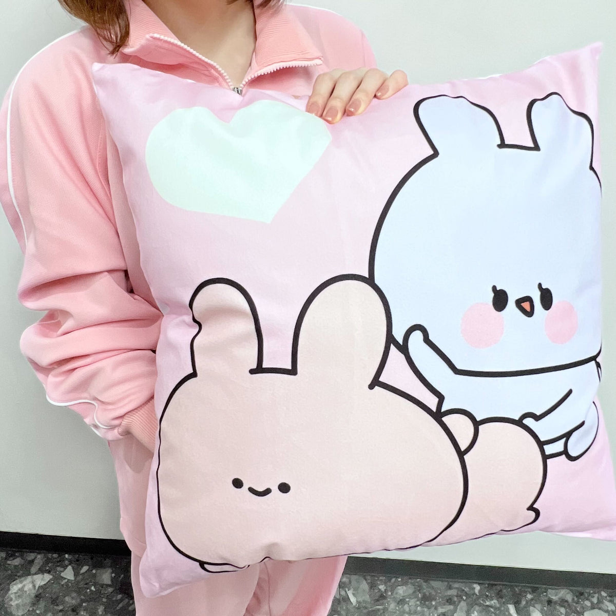 【あさみみちゃん】BIGクッション(50cm)【6月中旬発送】(ASAMIMI BASIC 2024 APRIL)