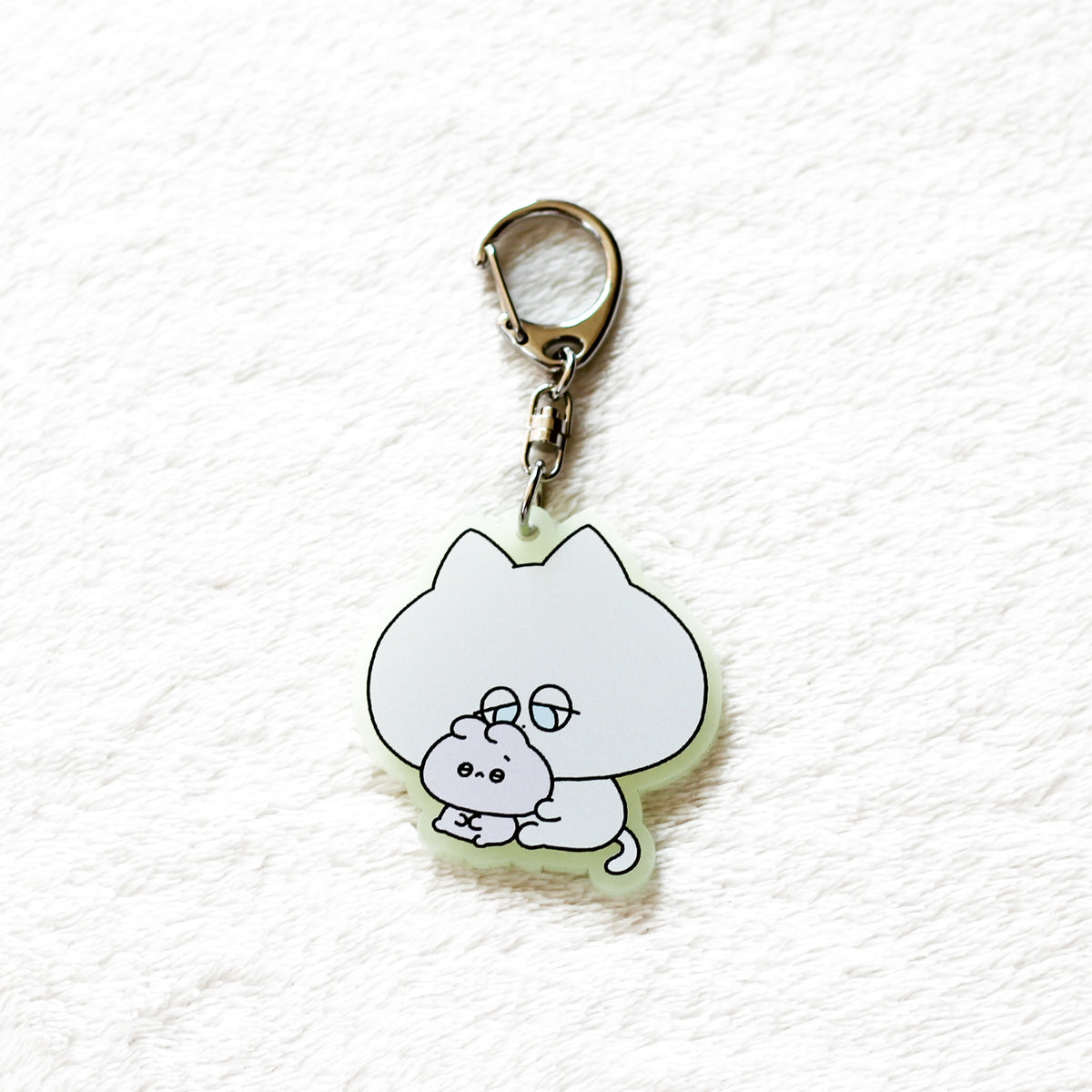 【あさみみちゃん】暗闇で光る!ダニーくんの蓄光アクキー【3月中旬発送】