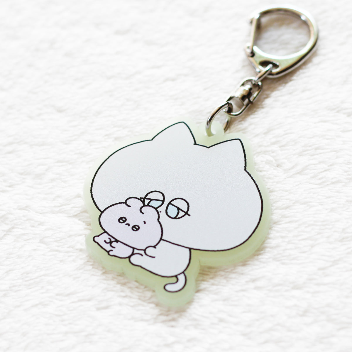 【あさみみちゃん】暗闇で光る!ダニーくんの蓄光アクキー【3月中旬発送】