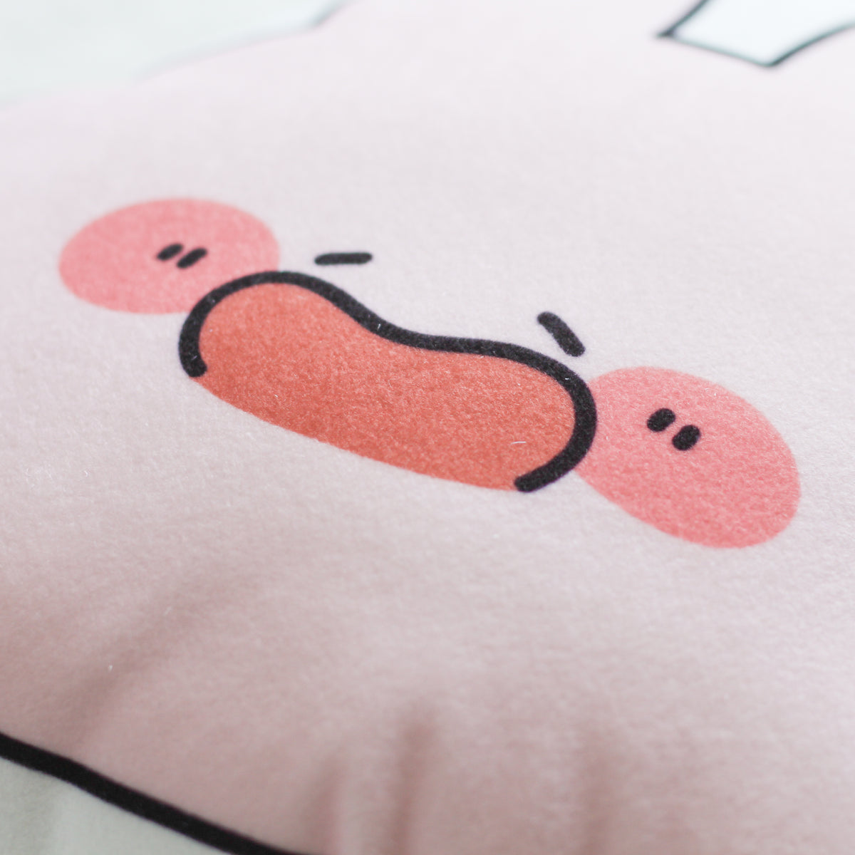 【あさみみちゃん】おかおダイカットクッション【4月中旬発送】